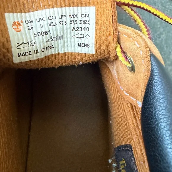 Men's Timberland Heritage Mid Waterproof Chukka Boots Gorpcore Sz 9.5 - Picture 9 of 10